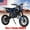 Blue, variant on Seipouy 49cc Kids Dirt Bike,2-Stroke Gas Dirt Bike, Dirt Bike for Kids 8-14,Gas Power Pocket Rocket Bike,Gas Motorcycle with Front Rear Disc Brakes, Off Road Motorcycle Max Load 220LBS