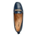thumbnail image 5 of Victoria K Women’s Greek Key Buckle Wedge Slip-On Moccasins, 5 of 7