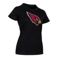 thumbnail image 3 of NFL Playera Aficionado Básica Arizona Cardinals Negro para Mujer, Talla Grande, 3 of 5