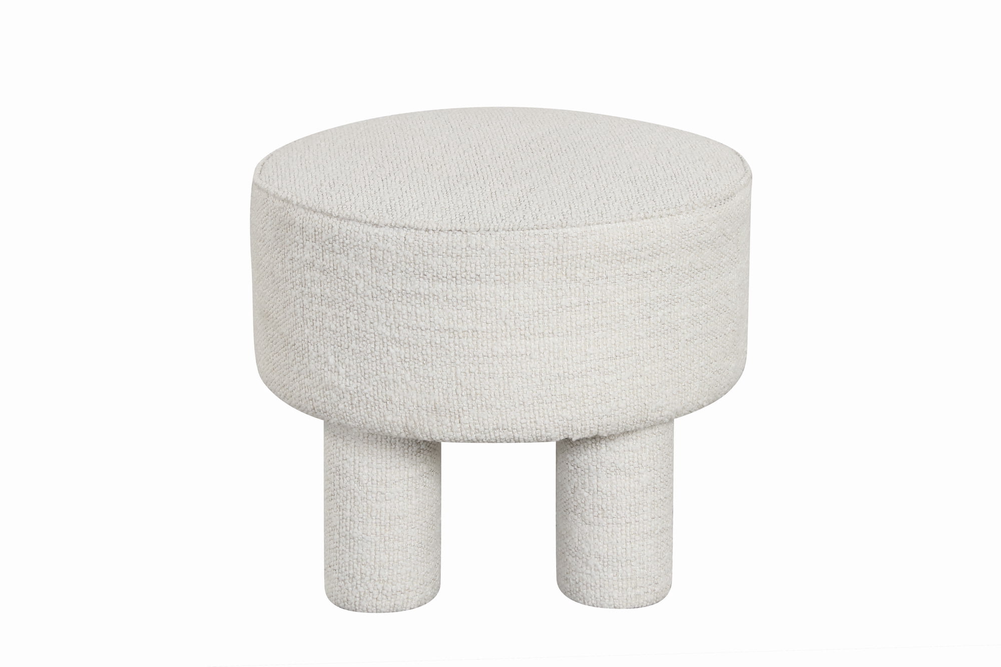 Better Homes & Gardens Adlin Ottoman, Cream Boucle