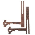 thumbnail image 6 of LABSERRON Retail Display Stand Rectangular Dark Brown 1Pack 7.07X7.07X0.90in, 6 of 8