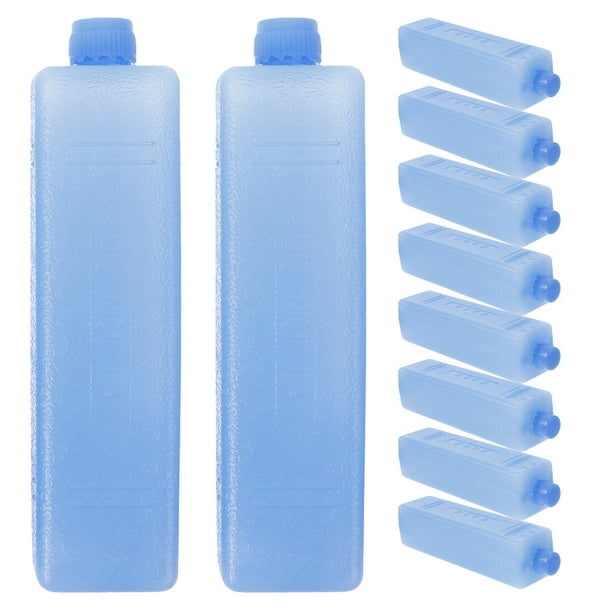 Bloques de hielo reutilizables para ventilador de aire acondicionado, paquete de hielo reutilizable para refrigerador, refrigeración de larga duración, mantiene el aire acondicionado fresco