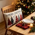 thumbnail image 5 of Christmas Tree Pillow Covers 12x20, Merry Christmas Throw Pillows, Soft Seasonal Cushion Covers, Winter Holiday Decoration for Home Couch Farmhouse(A), 5 of 7