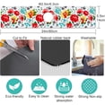thumbnail image 4 of Kitchen Sink Splash Guard Faucet Mat -1 PC Super Absorbent Fast Drying Mat Sink Gadgets-Splash Guard Behind Faucet Drip Catcher for Kitchen, Bathroom,Sink Mat, Dish Drying Mat, Bathroom(23.5" X 5.5" ), 4 of 4