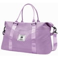 thumbnail image 1 of Bolsa de viaje Woogwin, impermeable, deportiva, para gimnasio, color morado, 1 of 7