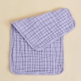 thumbnail image 4 of GXWEA Burp Cloths Muslin Burp Cloths Baby Girl Muslin Burp Cloths 100% Cotton Muslin Cloths Large 20''X10'' Extra Soft And Absorbent 6 Pack Baby Burping Cloth For Boys And Girls Purple, 4 of 5