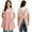 Pink, variant on WHIPPY Kitchen Cooking Aprons for Women with Pockets Japanese Linen Cross Back Apron Unisex for Baking Painting Gardening