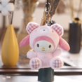 thumbnail image 2 of Muñeco de peluche de 12CM para niños, muñeco de peluche con colgante de felpa suave, de la serie Kawaii Anime Kuromi Melody, Cinnamoroll, Pochacco COS, regalo de NavidadKLM12CM Fivean Toy model, 2 of 2