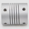 thumbnail image 4 of uxcell 6mm to 8mm Shaft Coupling 25mm Length 18mm Diameter Stepper Motor Coupler Aluminum Alloy Joint Connector for 3D Printer CNC Machine DIY Encoder, 4 of 4