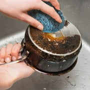 SCRUBIT Steel Wool Soap Pads Heavy Duty Scrubbing Pads for Pots, Pans & Kitchenware, 18-Pack
