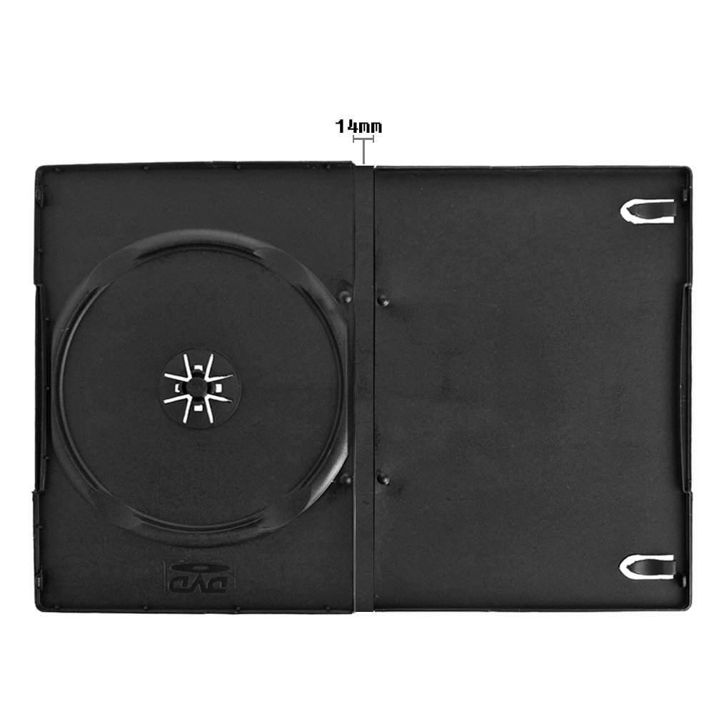 DVD CD Bluray Cases 25 Pack Standard Single Movie Music Optical disc