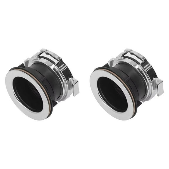 2 PCS Food Waste Disposer Mount Garbage Disposal Sink Flange Kit Detachable Guard for Kitchen