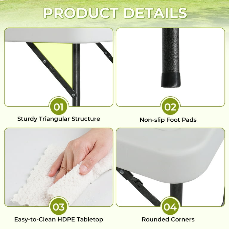 Ktaxon Portable Outdoor Fish Cleaning Table, Camping Kitchen