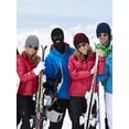 thumbnail image 5 of Unisex 3-Hole Knitted Ski Mask Full Face Mask Cover Neck Gaiter Winter Balaclava Warm Knit Beanie for Outdoor Sports (Black), 5 of 6
