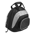 thumbnail image 4 of Mochila multifunción impermeable para casco de motocicleta, bolso de hombro, equipaje portátil (gris y negro), 4 of 14