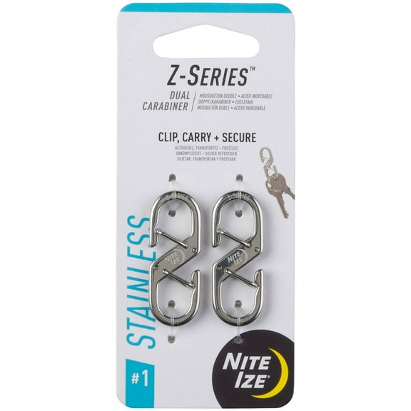 Nite Ize Z-Series Dual Stainless Steel Carabiner #1