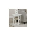 thumbnail image 2 of HomeStock Artisanal Attic Oval End Table 18.89 x 15.55 x 19.53 Inches Particle Board with Scratch-Resistant Lamination, 2 of 25