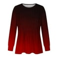thumbnail image 2 of Cilsoka Tshirts Shirts for Women Pullover Tops for Women Long Sleeve Tunics for Women 2025 Long Sleeve Long Sleeve Shirts for Women Plus Size Loose My Orders past Orders, 2 of 4