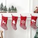 thumbnail image 3 of Gibobby Suministros de decoración de Navidad Colgante de árbol de Navidad Bolsa de regalo Calcetines de Navidad de punto de pelusa(B), 3 of 5