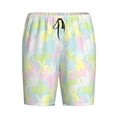 thumbnail image 6 of Daiia Color Rabbit Mens Woven Stretch Pajama Short,Short Pajama Pants-Medium, 6 of 7