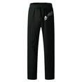 thumbnail image 4 of outfmvch men's pants fashion ed pocket lace up large size pants for men cargo pants, 4 of 4