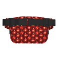 thumbnail image 3 of Disketp Christmas Red Balls Riñonera de Doble Capa, Bolsa de Cintura Ajustable para Viajes, Correr y Senderismo, Riñonera Ligera para Hombre y Mujer, 3 of 9