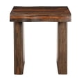 thumbnail image 4 of Pemberly Row 2-piece Solid Wood Living Room Table Set in Dark Brown, 4 of 13