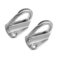 thumbnail image 1 of 2 Paquetes de material acero Inoxidable de Grado Marino 316 Snap Hook Clips de Sujeción Hardware - 43 Mm 1.69 Pulgadas de, 1 of 8
