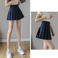 thumbnail image 5 of High Waist tennis Japanese School Mini Skirts for Girls, 5 of 8