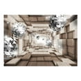 thumbnail image 3 of Tiptophomedecor Peel and Stick 3D Illusion Wallpaper Wall Mural - In A Wooden Tunnel - Removable Wall Decals, 3 of 3