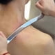 thumbnail image 3 of Stainless Steel Gua Sha Massger Muscle Pain Relief Scraper Lymphatic Drainage Tool Anti Cellulite Paddle Massager, 3 of 5