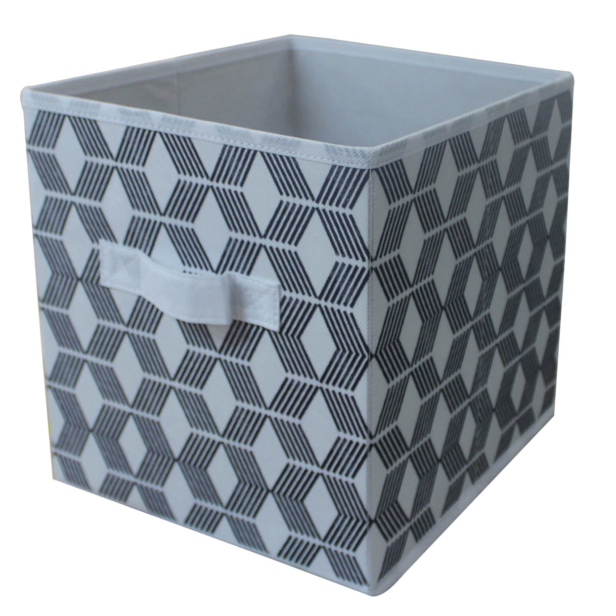 Mainstays 10.5" x 10.5" Collapsible Cube Storage Bin - Walmart.com
