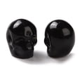 thumbnail image 2 of Natural Obsidian Beads 11-11.5x8.5-9x11-11.5mm Hole: 0.9-1mm, 2 of 4