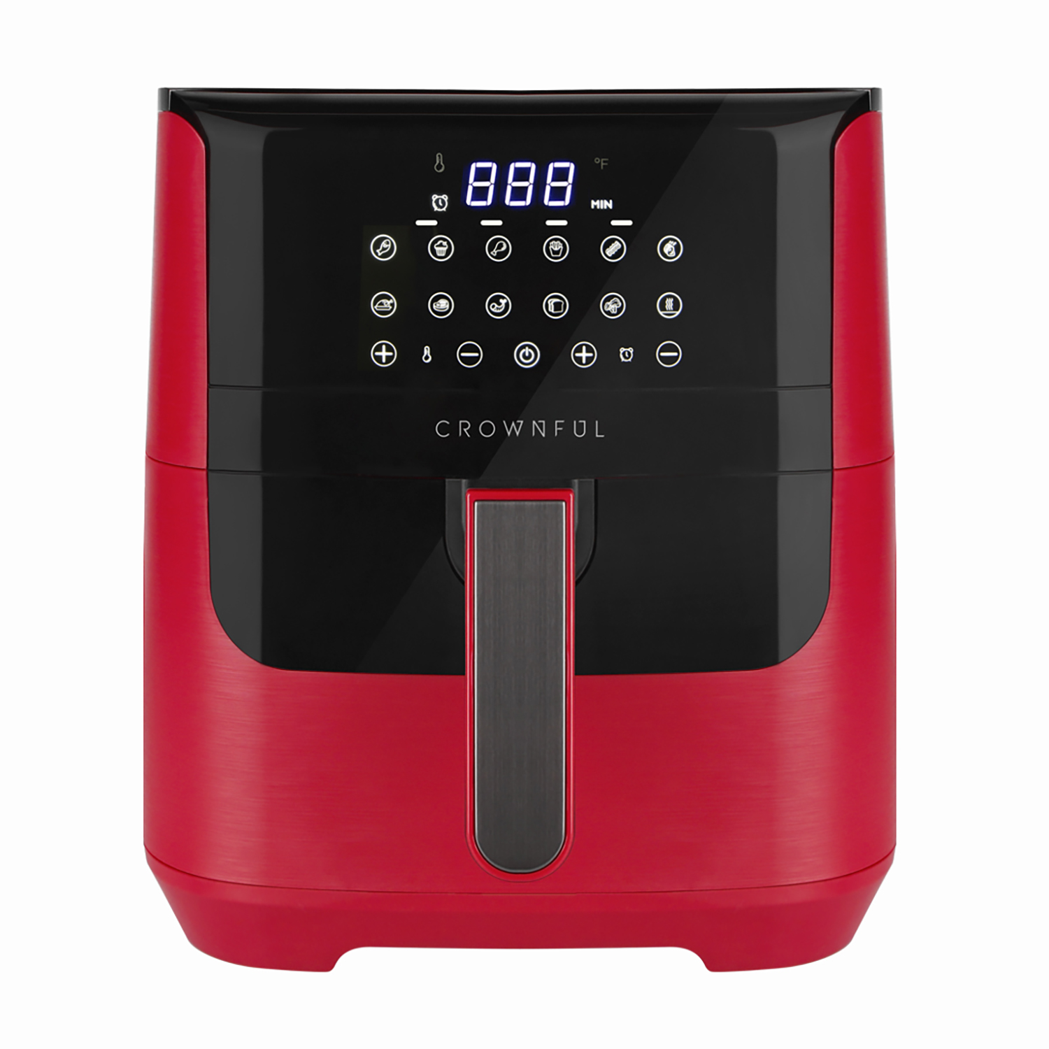 CROWNFUL 7 Quart Air Fryer, Oilless Electric Cooker with 12 Cooking