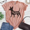 thumbnail image 2 of Rat Terrier Mama, Unisex Women's Shirt, Rat Terrier Owner, Funny Dog Mama Gift, Heather Sunset, Medium, 2 of 6