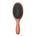 thumbnail image 5 of Hairdressing Articles Wild Boar Bristle Air Cushion Head Massage Comb Hairbrush, 5 of 16