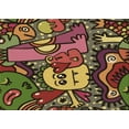 thumbnail image 1 of Ahgly Company Machine Washable Indoor Rectangle Transitional Caramel Brown Area Rugs, 3' x 5', 1 of 7