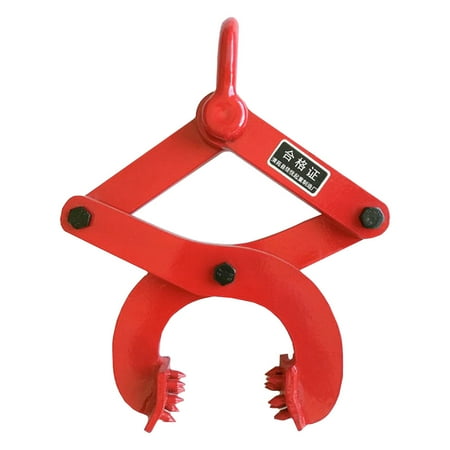 

Pallet Puller Clamp Material Handling Pallet Grabber Steel Pallet Puller Pulling Scissor (Red)