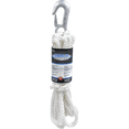 thumbnail image 2 of Shoreline Marine 3-Strand Braided Winch Rope with Hook, 3/8 in x 20 ft, 2 of 2