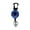 Blue, variant on Retractable Keychain Badges Holder Antitheft Keychain Key Holder AntiLost Card Badges Holder Keyholder Easy to Use