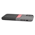 thumbnail image 6 of Dockem iPhone 11 Luxe M1 Card Case; Built-in Metal Plate, 1 Lay-Flat Card Slot, Black/Grey, 6 of 9