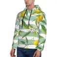 thumbnail image 3 of Cauagu Lemon for Men's Pullover Hooded Sweatshirt Athletic Casual Hoodie Aautumn Hoodie Sweatshirt for Men Pullover Casual Hooded Sweatshirt-Small, 3 of 7