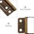 thumbnail image 3 of BEADCEST 5Ud Bisagra Vintage Para Puerta De Gabinete En Hierro Resistente Para Uso En Interiores De Rv Y Tráiler, 3 of 6