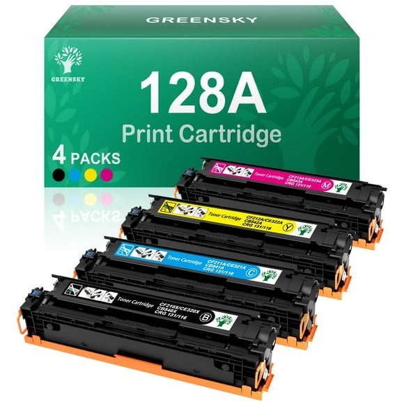 Cartucho de tóner GREENSKY compatible con HP 128A para HP Laserjet Pro