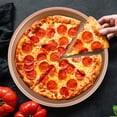 thumbnail image 1 of 8Inch Pizza Tray Non Stick Oven Round Pizza Pan Baking Tray Tool Plate, 1 of 7