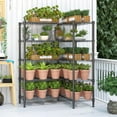 thumbnail image 6 of Homdox 5 Tier Storage Shelves Wire Shelving Unit Metal Shelves for Storage Heavy Duty Garage Shelf Pantry Shelves Kitchen Shelving, 14"x60"x72", Black, 6 of 9