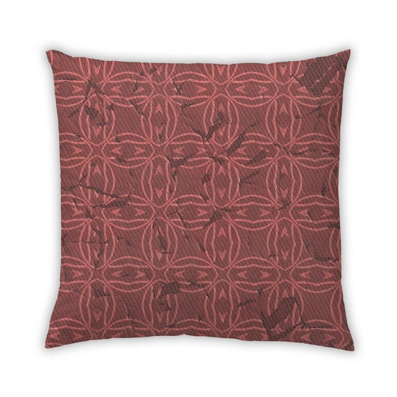 Ahgly Company Outdoor Square Contemporary Throw Pillow, 18 inch by 18 inch