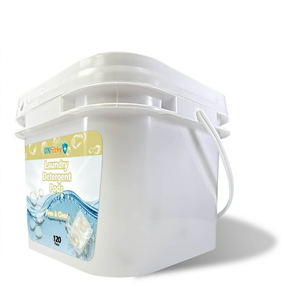 UNfilthy Laundry Detergent Pacs - Free & Clear (120 pacs)