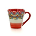 thumbnail image 5 of Elama Zen Red Mozaik 16 Piece Dinnerware Set, 5 of 13