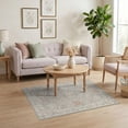 thumbnail image 3 of ODIKA Round Shaped Border Geometric Flower Solid Patterned Retro Romance Non-Slip Chair-Friendly for Home Office, Gaming Room, Under Desk, 3 of 7